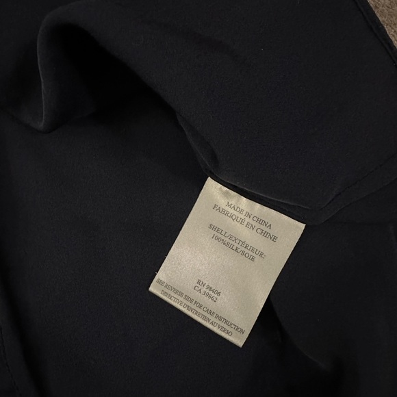 Theory silk sleeveless top P - Picture 6 of 6